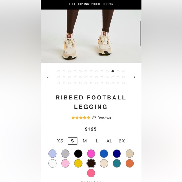 Year Of Ours
RIBBED FOOTBALL LEGGING - Picture 8 of 9